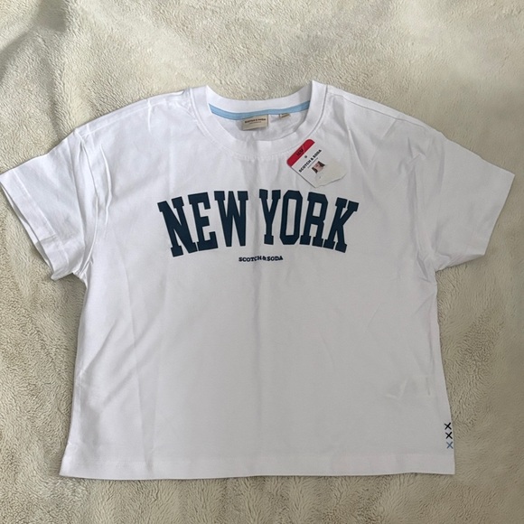 Scotch & Soda Graphic Tee – Size M | 100% Cotton | NYC Streetwear | NWT - Picture 2 of 7